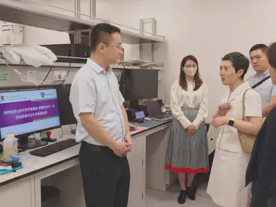 香港中文大学精神科学系交流现场